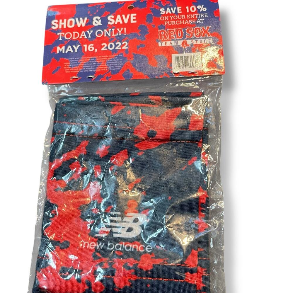 Boston Red Sox New Balance Headband Fenway SGA 5/16/22 Stadium Giveaway Navy Red - Picture 6 of 11